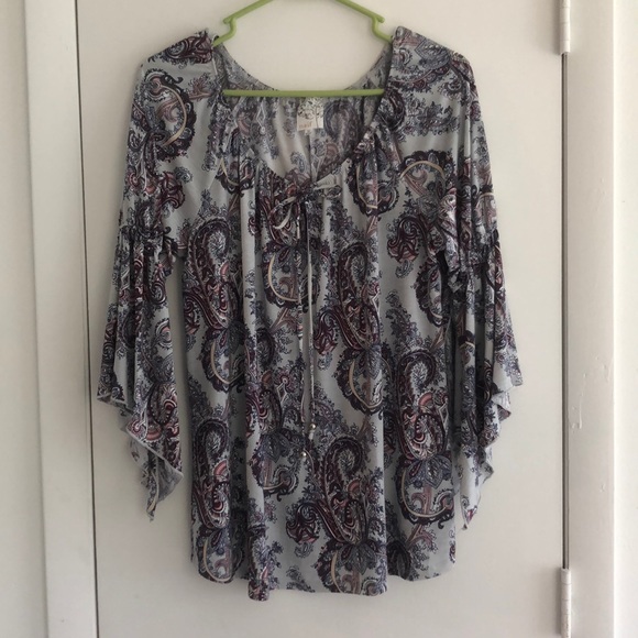naïf Tops - Paisley 3/4 Sleeve Top